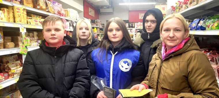 Акция "Лента блокадного Ленинграда".