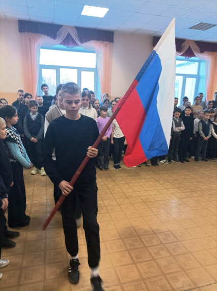 Общешкольная линейка.